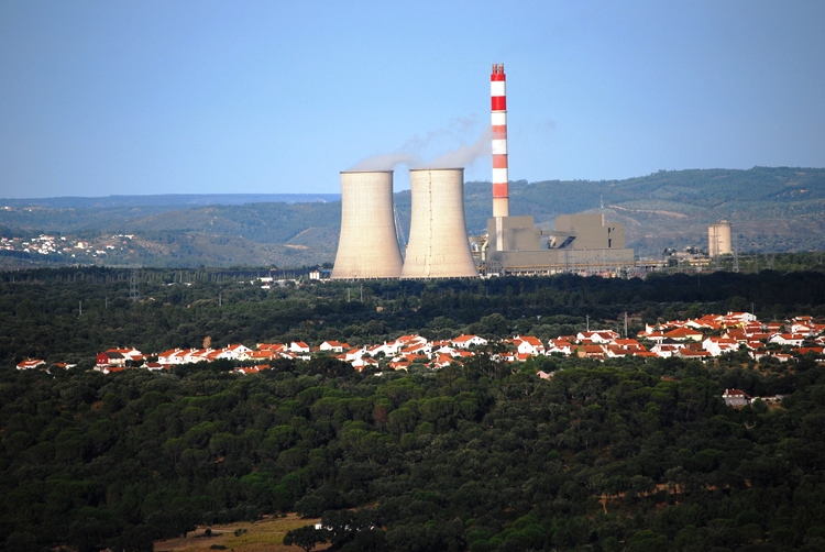 Central de Carbón en Portugal